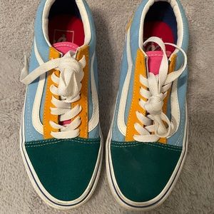 Multicolor Vans Skater shoes | Size 6 |